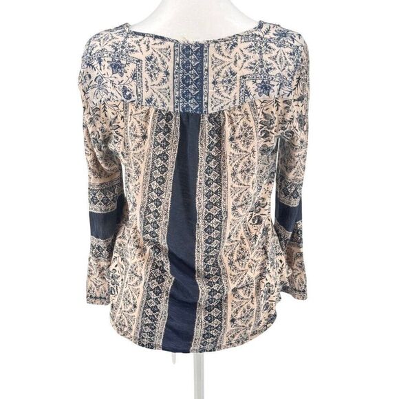 Anthropologie Akemi + Kin Boho Tunic Top, EUC Sz S Festival, Boho Top, chic vibe - Picture 2 of 11